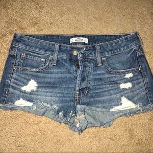 Hollister jean shorts